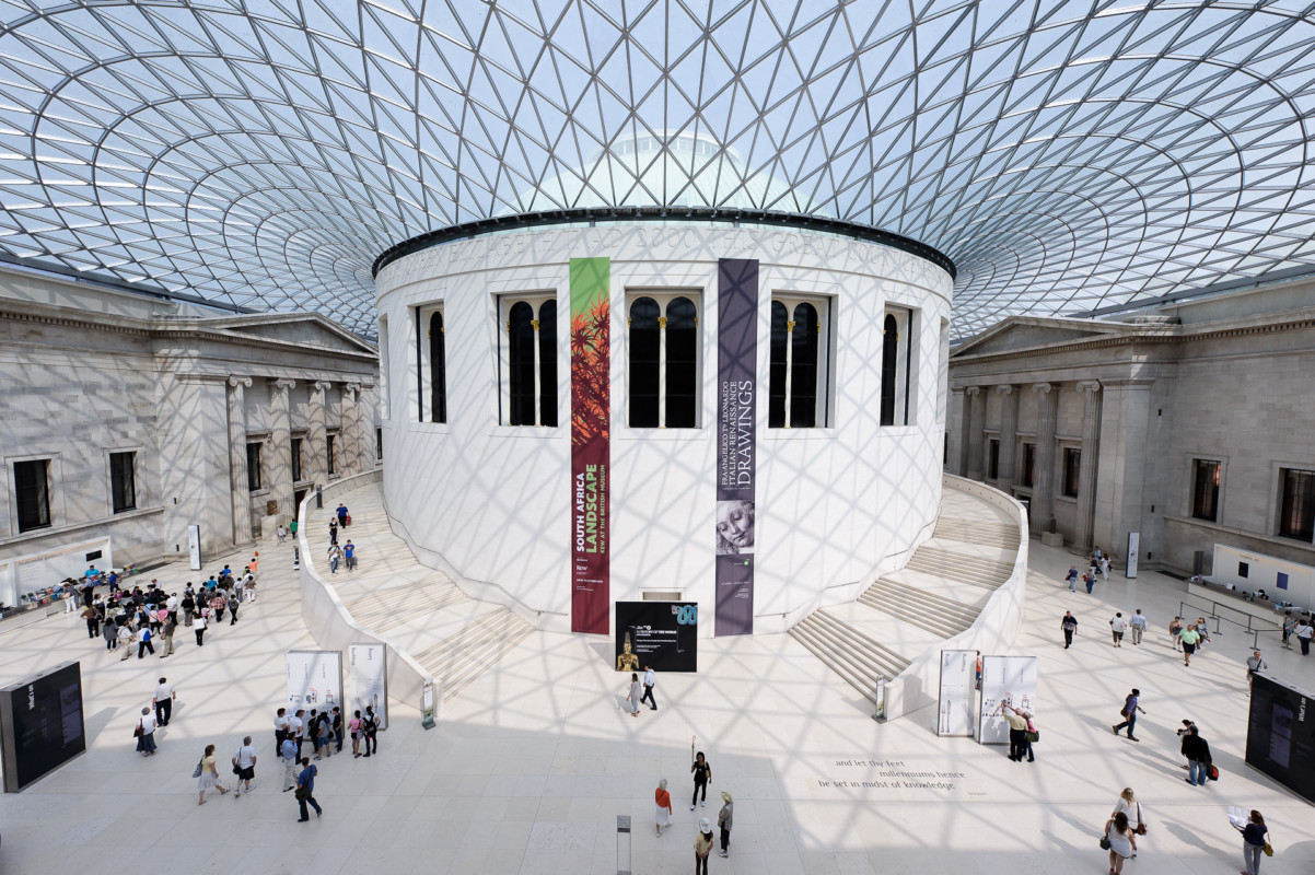 “The Great Court in the British Museum”