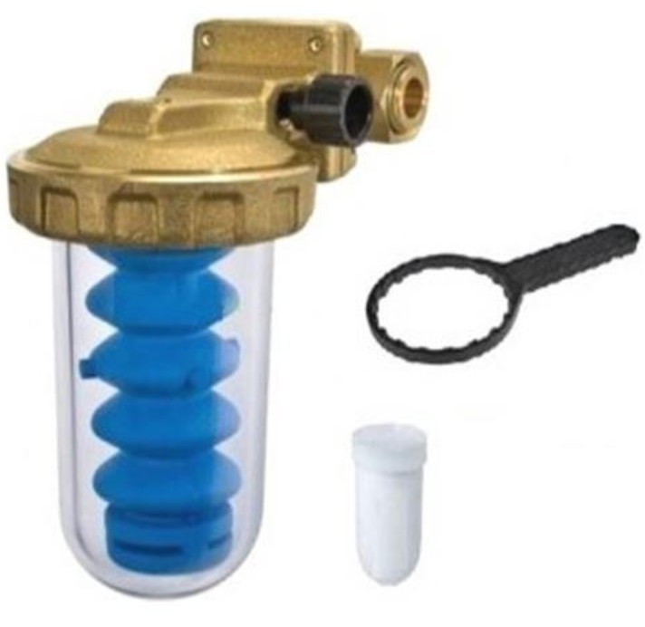 how to refill the anti-calcium filter