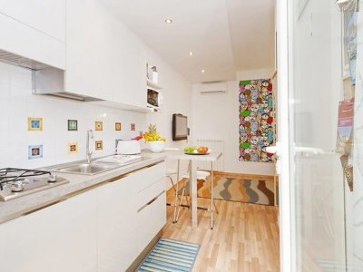 TERMINI BLUE STUDIO WITH OUTDOOR PATIO - near Metro and Station