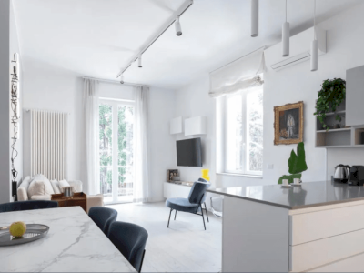 Elegant 2-Bedroom, 2-Bathroom Apartment with Private Terrace & Parking – Ponte Milvio